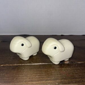 Little Tikes White Sheep Toddle Tots Noah's Ark 2 pc animal Replacement Parts